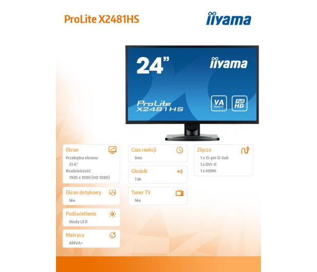 iiyama X2481HS-B1 - 230458 - zdjęcie 13